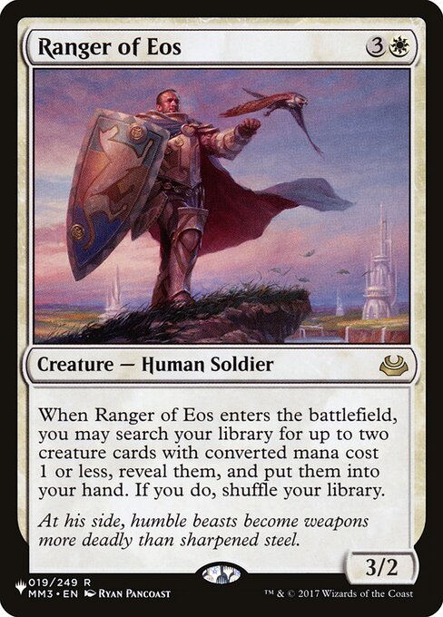 (英)イーオスのレインジャー / Ranger of Eos【MM3】 PWシンボル付き再販 No.019