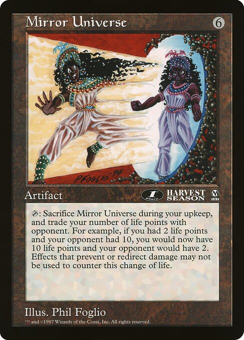 (英)Mirror Universe【PRM】 アリーナプロモ 【Oversized Card】 BIG-PRM-026 ※トーナメントで使用することはできません。