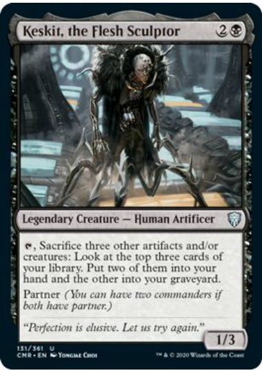 (英)【Foil】肉体彫刻家、ケスキット / Keskit, the Flesh Sculptor【CMR】 No.131