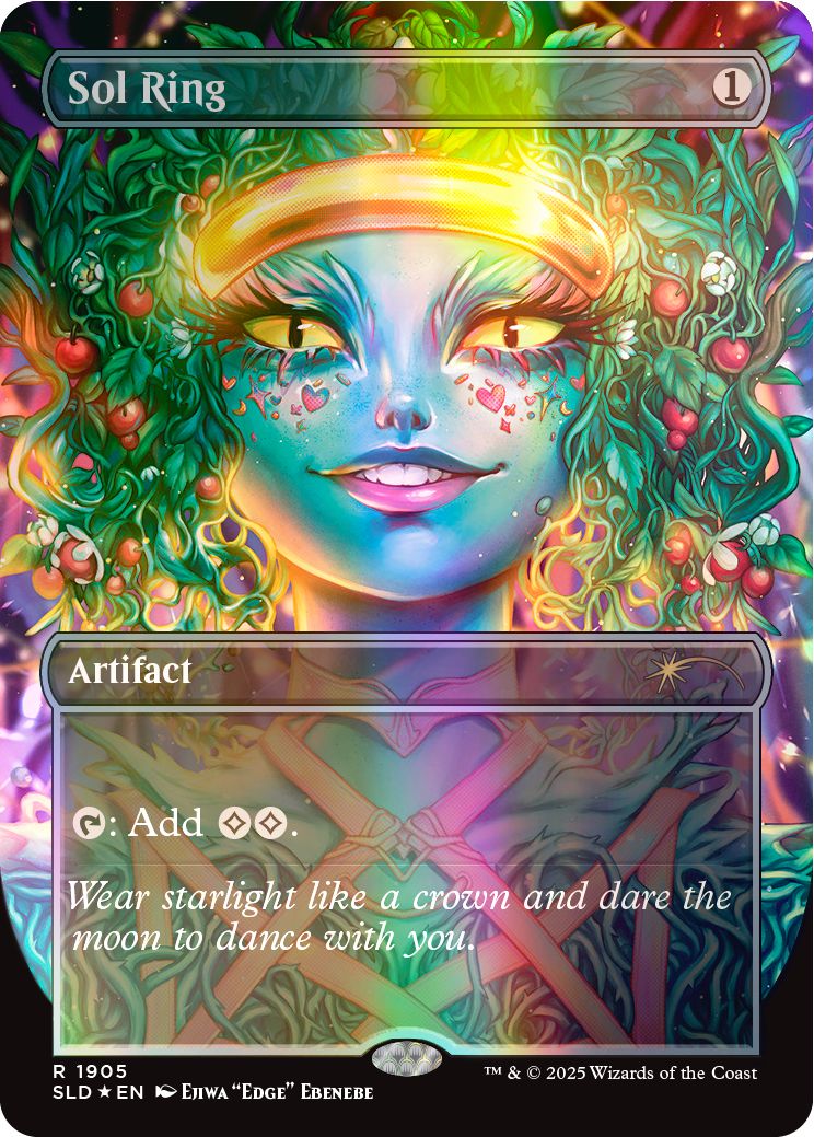 (英)【Foil】太陽の指輪 / Sol Ring【SLD】Secret Lair Commander Deck: Everyone's Invited No.1905