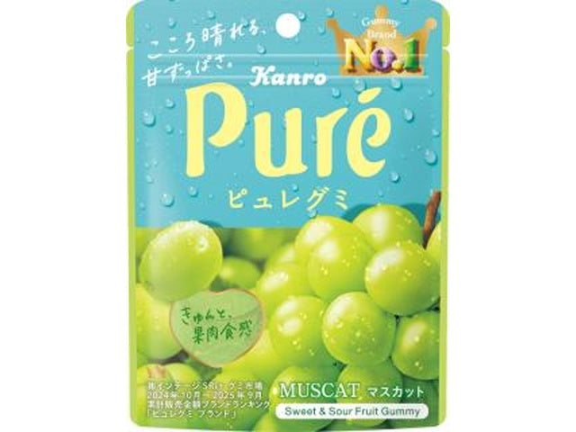 【軽食】 カンロ ピュレグミ マスカット５６ｇ