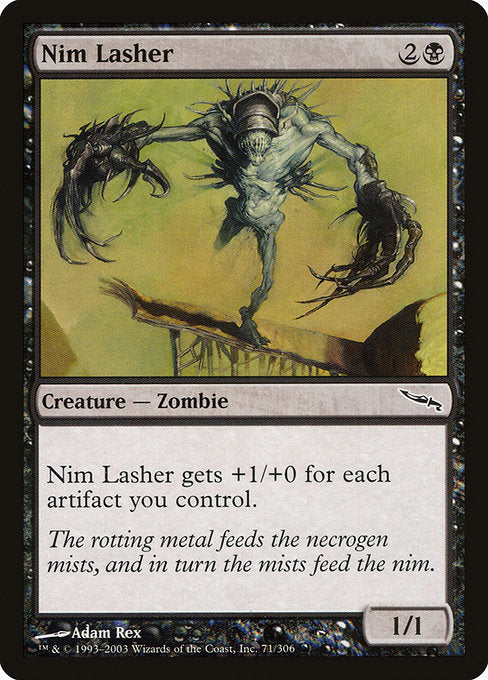 (英)【Foil】屍賊の殴打者 / Nim Lasher【MRD】 No.071