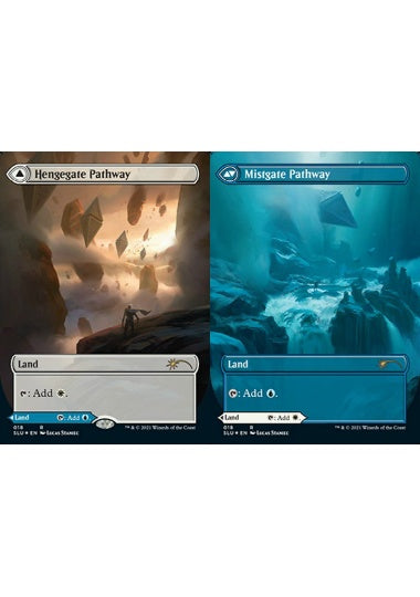 (英)【Foil】連門の小道 / Hengegate Pathway - 霧門の小道 / Mistgate Pathway【SLU】Hidden Pathways No.018