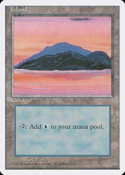 (英)島 / Island【4ED】 (Red) No.369