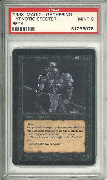 [鑑定品](英)惑乱の死霊 / Hypnotic Specter【BETA】 PSA9 ID:31096978