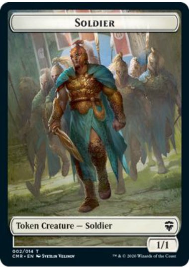(英)兵士トークン / Soldier Token【CMR-TOKEN】 No.002