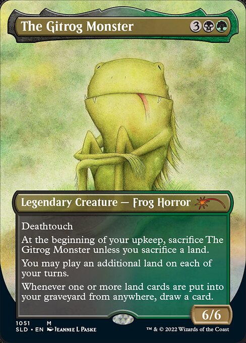 (英)【Foil】ギトラグの怪物 / The Gitrog Monster【SLD】Imaginary Friends No.1051