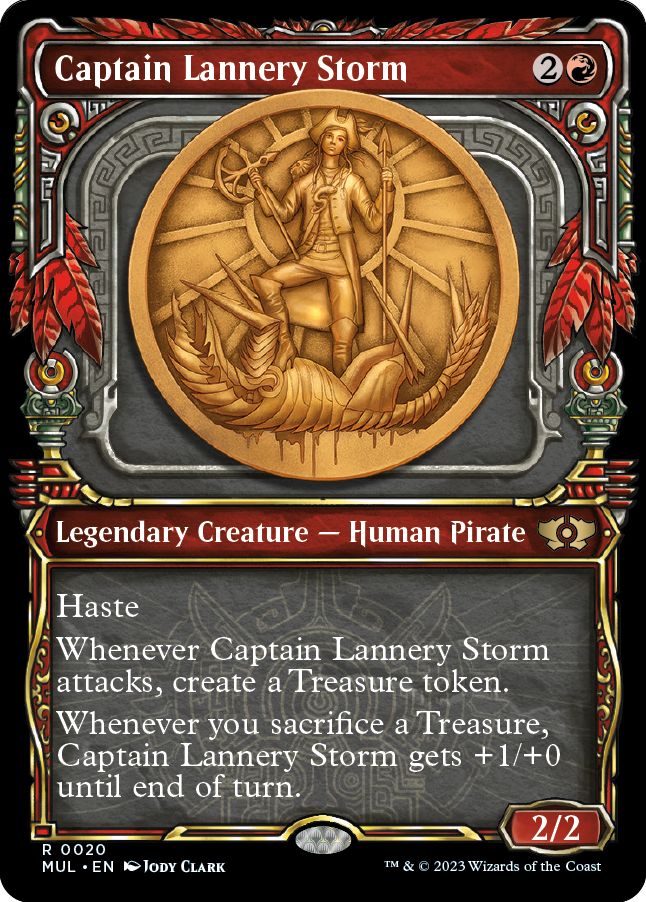 (英)風雲船長ラネリー / Captain Lannery Storm【MUL】 No.020