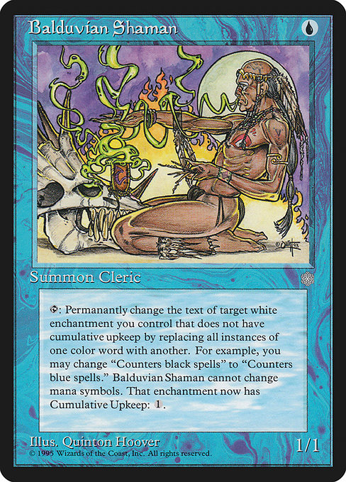 (英)Balduvian Shaman【ICE】 No.059
