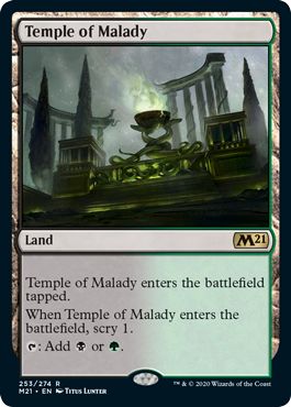 (英)疾病の神殿 / Temple of Malady【M21】 No.253