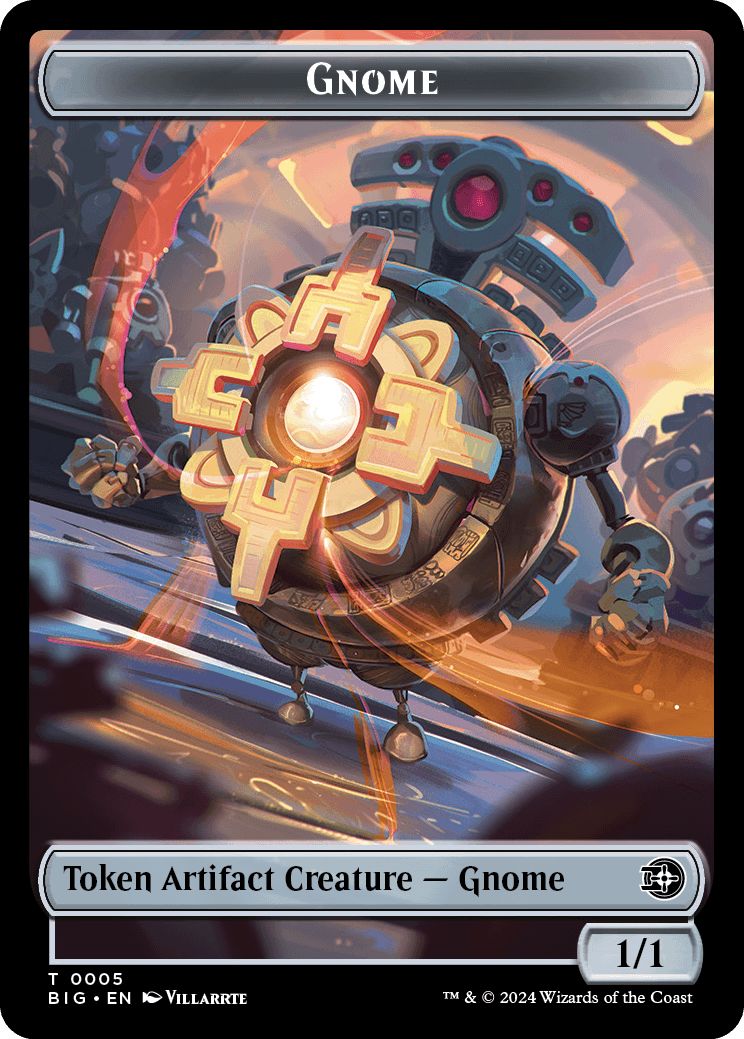 (英)ノームトークン / Gnome Token【BIG-TOKEN】 No.005