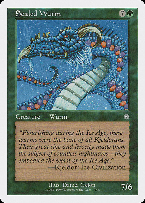 (英)甲鱗のワーム / Scaled Wurm【BR】 No.081