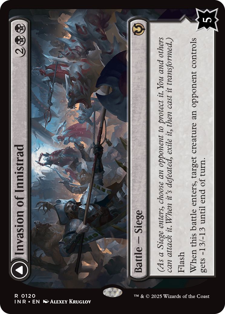 (英)イニストラードへの侵攻 / Invasion of Innistrad - 死者の氾濫 / Deluge of the Dead【INR】 No.120
