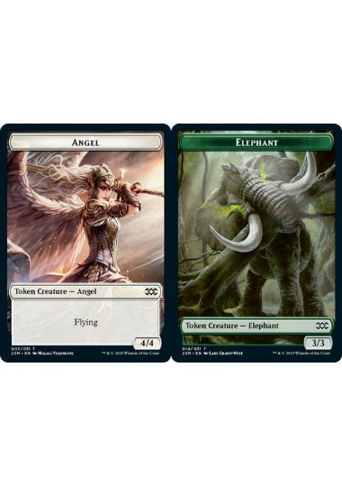 (英)【Foil】天使トークン / Angel TokenNo.003 - 象トークン / Elephant Token【2XM-TOKEN】 No.014