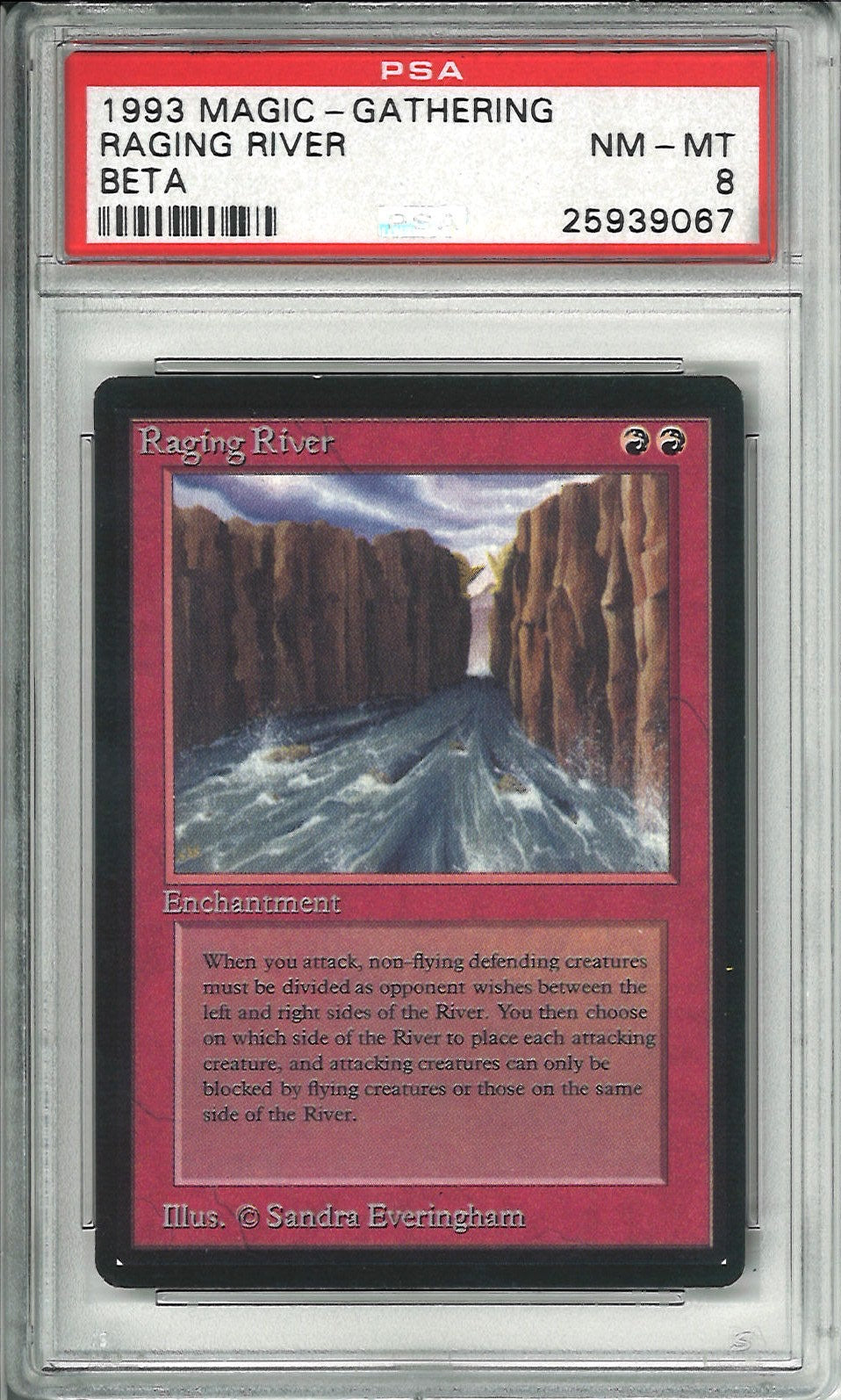 [鑑定品](英)Raging River【BETA】 PSA8 ID:25939067