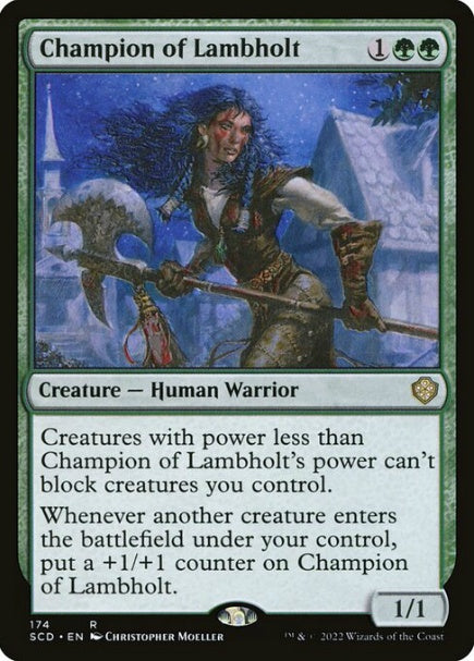 (英)ラムホルトの勇者 / Champion of Lambholt【SCD】 No.174