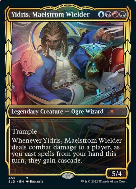 (英)【Foil】大渦を操る者、イドリス / Yidris, Maelstrom Wielder【SLD】Showcase: Streets of New Capenna No.455