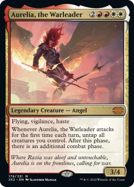 (英)戦導者オレリア / Aurelia, the Warleader【2X2】 No.179