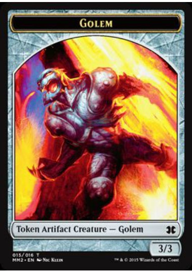 (英)ゴーレムトークン / Golem Token【MM2-TOKEN】 No.015