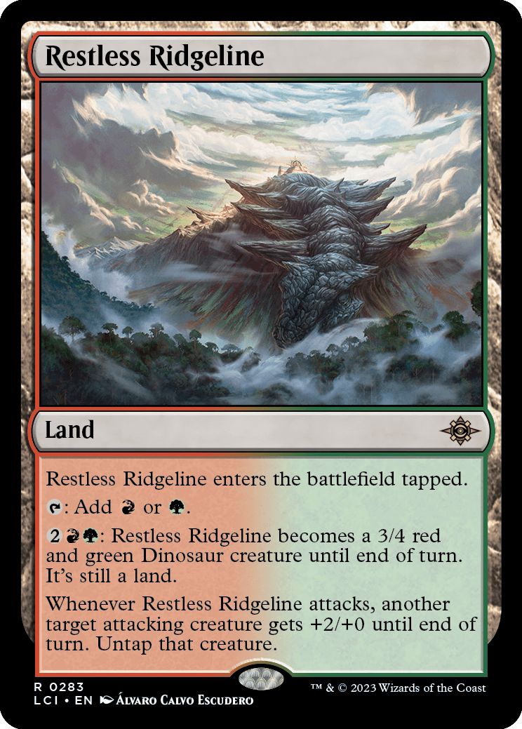 (英)不穏な尾根 / Restless Ridgeline【LCI】 No.283