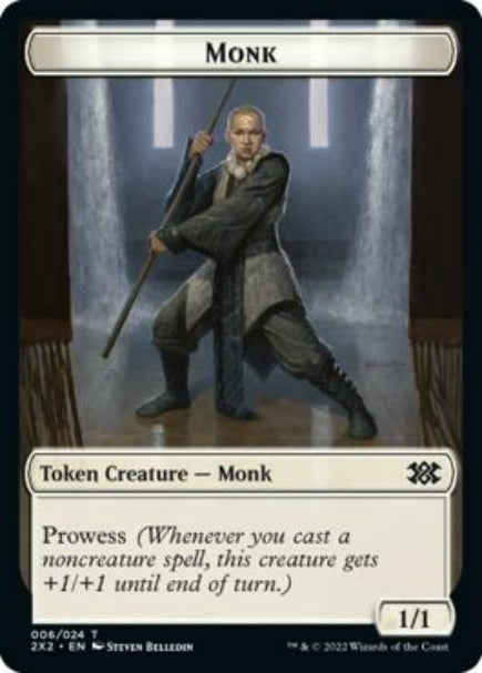 (英)モンクトークン / Monk Token【2X2-TOKEN】 No.006