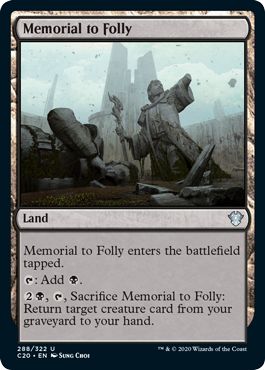 (英)愚蒙の記念像 / Memorial to Folly【C20】 No.288