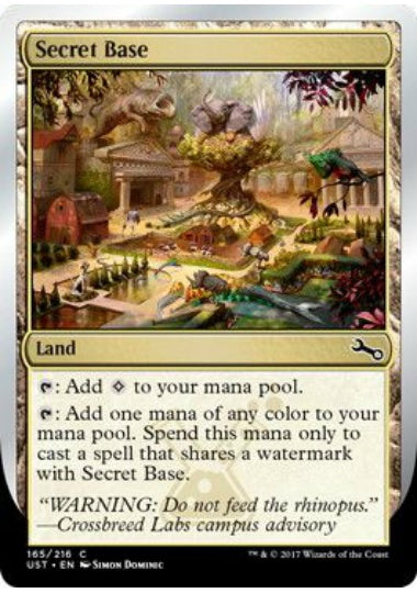 (英)Secret Base 【UST】 (Crossbreed Labs) No.165E