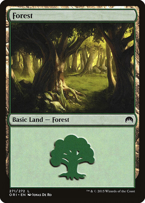 (英)【Foil】森 / Forest【ORI】 No.271