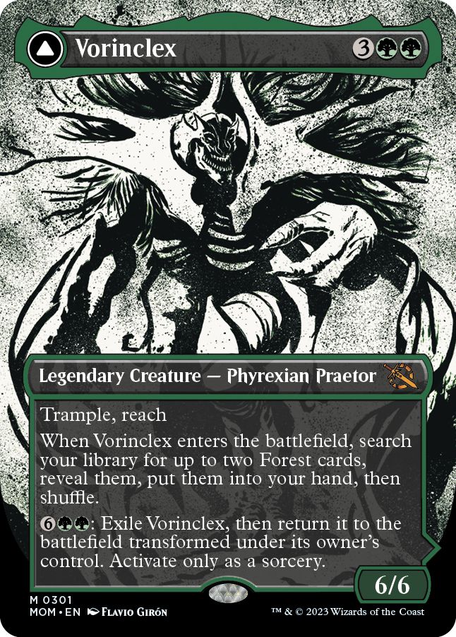 (英)【Foil】ヴォリンクレックス / Vorinclex - 偉大なる進化 / The Grand Evolution ★ショーケース枠★(次元ブースター・ファン) 【MOM】 No.301