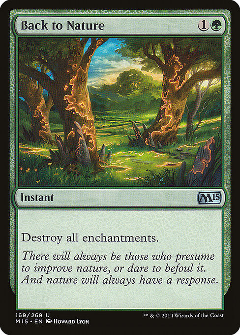 (英)【Foil】自然に帰れ / Back to Nature【M15】 No.169