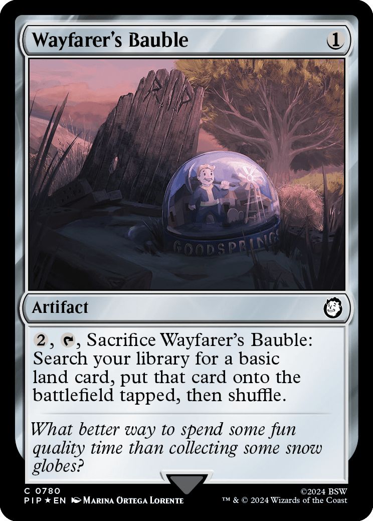 (英)【Surge-Foil】旅人のガラクタ / Wayfarer's Bauble【PIP】 No.0780