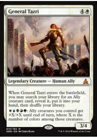 (英)タズリ将軍 / General Tazri【OGW】 No.019