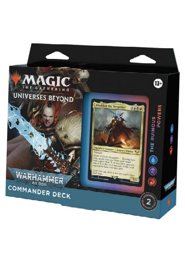 (英)ウォーハンマー40,000統率者デッキ「禍つ神々の力」 / Warhammer 40,000 Commander Deck "The Ruinous Powers"【BOX】 ※発送方法は「ゆうパック」を選択してください。