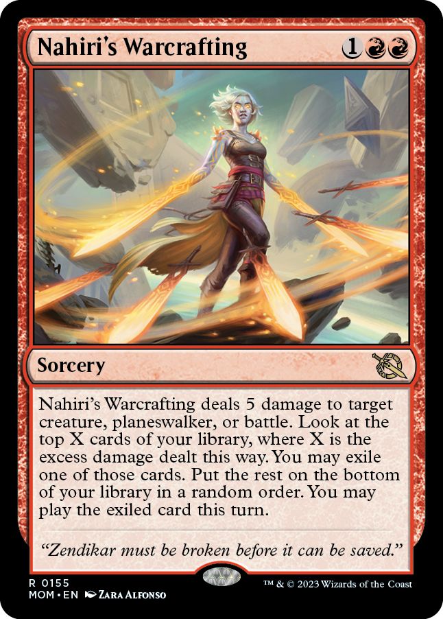 (英)ナヒリの戦争術 / Nahiri's Warcrafting【MOM】 No.155