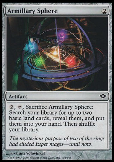 (英)【Foil】天球儀 / Armillary Sphere【CON】 No.134