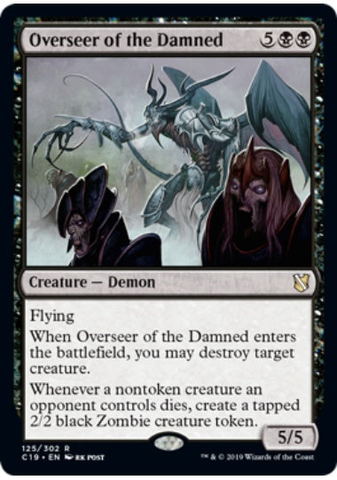 (英)忌むべき者の監視者 / Overseer of the Damned【C19】 No.125