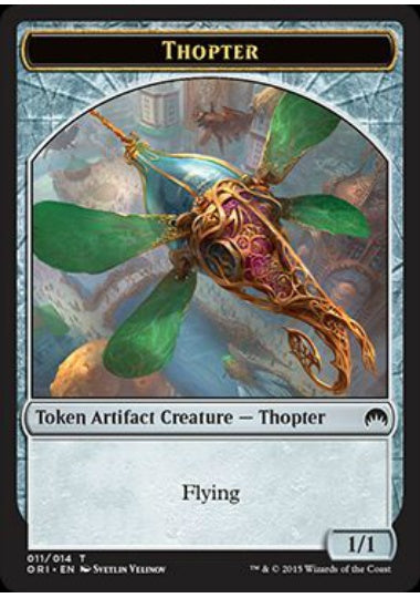 (英)飛行機械トークン / Thopter Token【ORI-TOKEN】 No.011