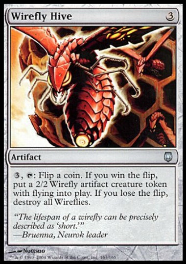 (英)【Foil】針金バエの巣 / Wirefly Hive【DST】 No.161