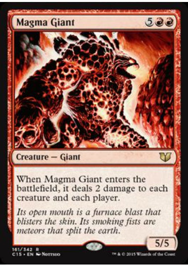 (英)マグマの巨人 / Magma Giant【C15】 No.161