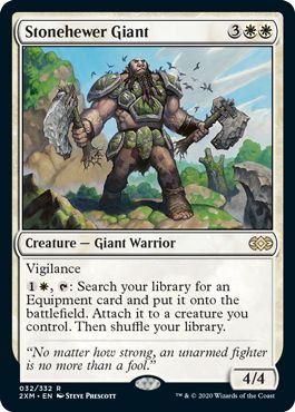 (英)【Foil】石切りの巨人 / Stonehewer Giant【2XM】 No.032