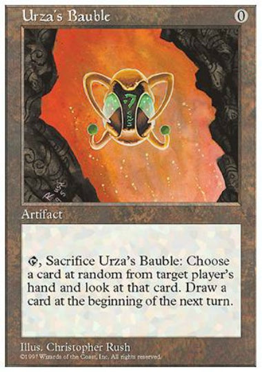 (英)ウルザのガラクタ / Urza's Bauble【5ED】 No.406