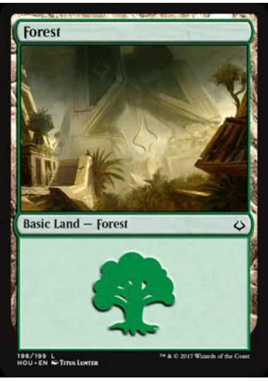 (英)【Foil】森 / Forest【HOU】 No.198