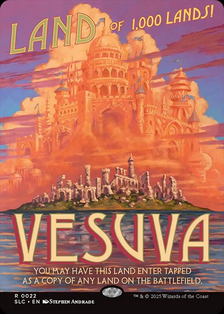 (英)【Foil】ヴェズーヴァ / Vesuva【SLC】 Secret Lair Countdown Kit: An Encyclopedia of Magic No.022