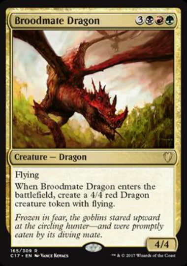 (英)若き群れのドラゴン / Broodmate Dragon【C17】 No.165