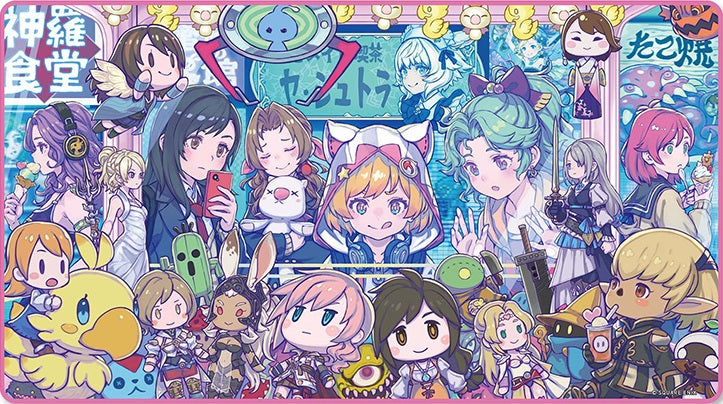 【サプライ】 Square Enix プレイマット #SQkawaii Sounds -FINAL FANTASY- ※発送方法は「ゆうパック」を選択してください。