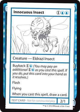 (英)Innocuous Insect【MB1-TEST】 後期版 No.023