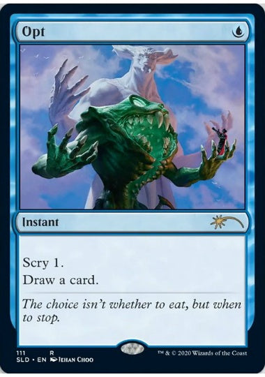 (英)【Foil】選択 / Opt【SLD】Happy Yargle Day! No.111