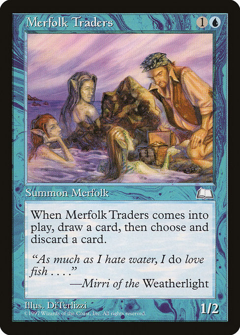 (英)マーフォークの交易商人 / Merfolk Traders【WTH】 No.043