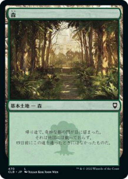 (日)森 / Forest【CLB】 No.470