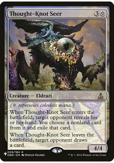 (英)難題の予見者 / Thought-Knot Seer【LST】 No.004